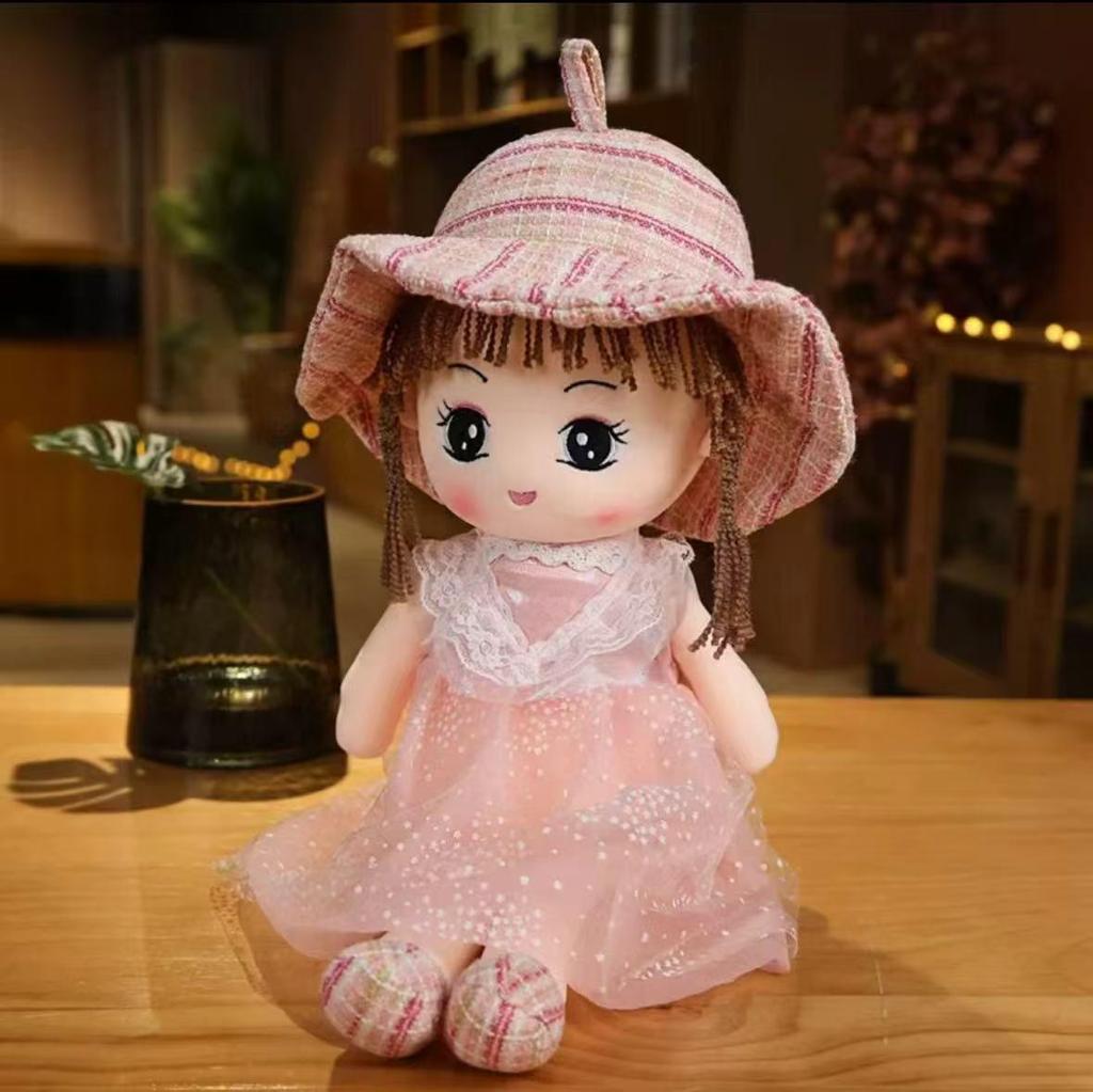 Adorable Plush Doll for Girls - Soothing Birthday Gift