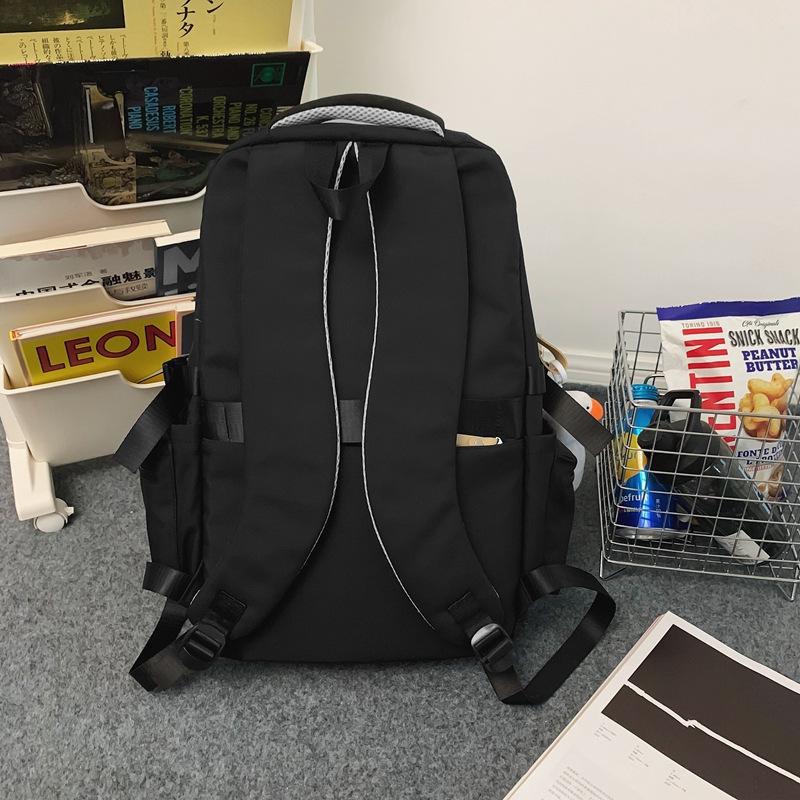 Schoolbag1011 new trendy cool large-capacity leisure travel bag junior high school student campus schoolbag couple fashion backpack