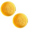 2Pcs Traditional Pattern Cookie Stamps Biscuit Press Mold Dessert Cutter Hand Press Pastry Mold Cake Decorating Tool