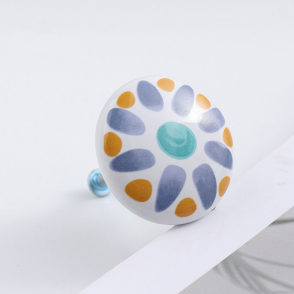 

с Винтом Ручки для Мебели в Виде Животных Ручки для Шкафов и Ящиков Керамические Ручки для Дверей Спальня Style 9