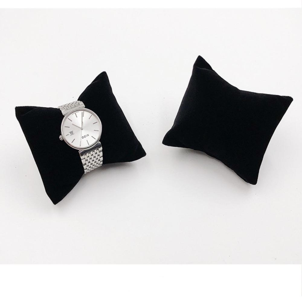 Pearl Wristwatch Holder Velvet Jewelry Counter Organizer Bangle Watch Display Pillows