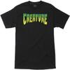 CREATURE Men's S_S T-Shirt Classic Logo Skate T-Shirt