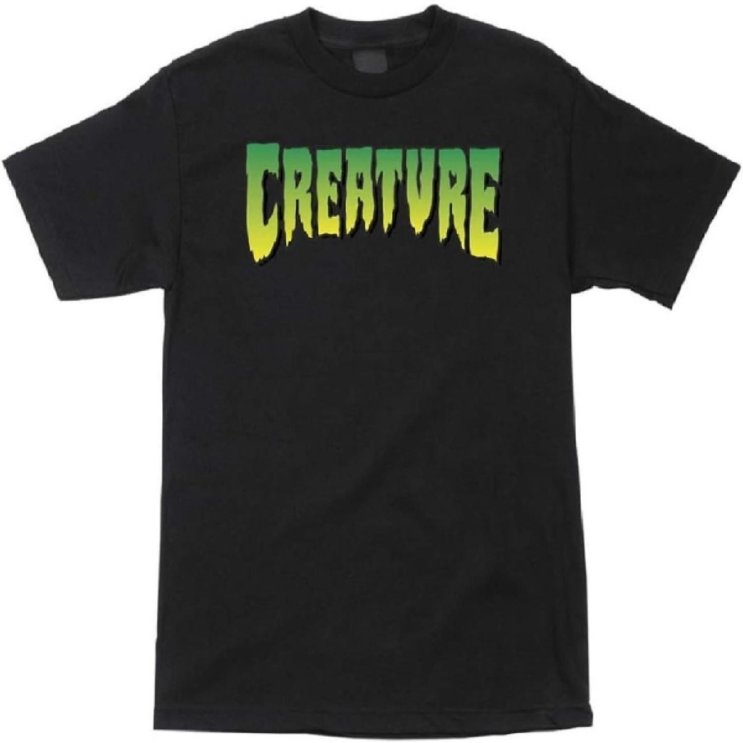 CREATURE Men s S_S T-Shirt Classic Logo Skate T-Shirt S