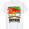 Eritrese Vlag Outfit Ideeën Voor Kinderen & Kameel Eritrea Vlag T-shirt
