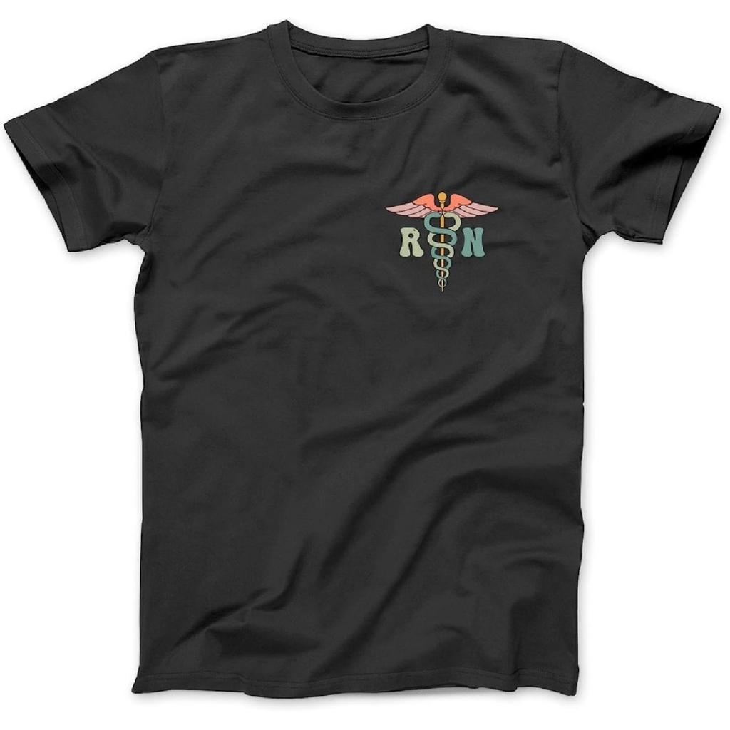 Registered Nurse Medical Nursing T-Shirt Sweatshirt Hoodie Tanktop for Men Women Kids Black