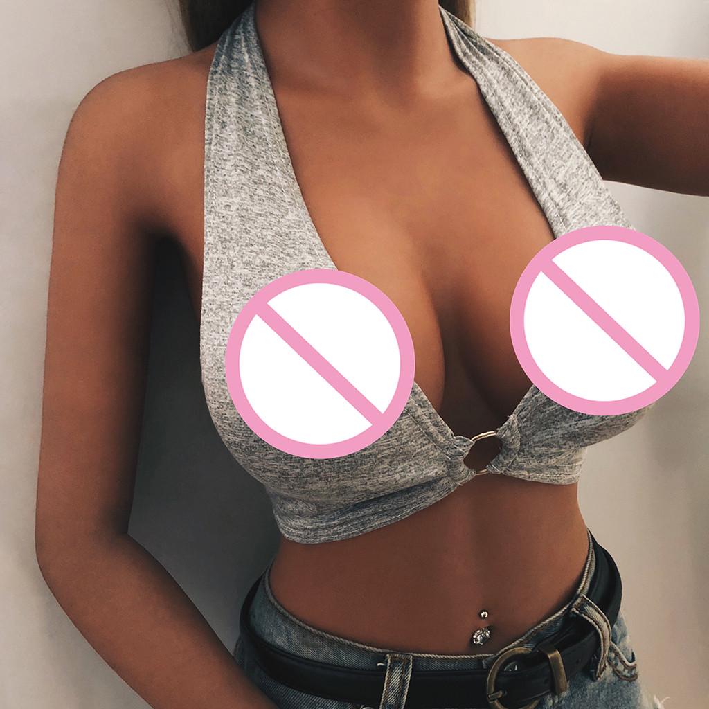 Women Bandage Sexy Solid Color Bralette Bustier Crop Top Sheer Unpadded Bra