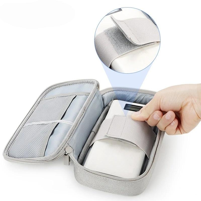 1PC Portable Travel Data Cable Storage Bag Organizer Combination Carry Case for Digital Accessories USB Charger Cord