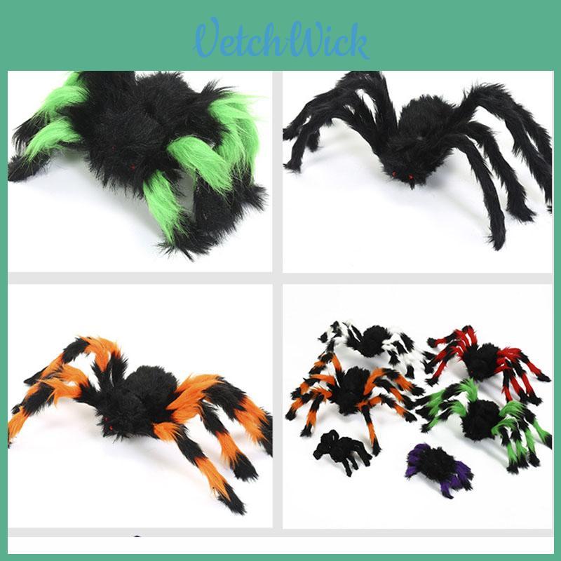 Colorful Spider Halloween Decoration Perfect For Spooky Indoor And Outdoor Haunted House Decor