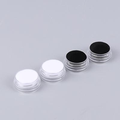 Transparent Round Gemstone Display Collection Storage Box Jewelry Gems Loose Diamond Container Jar Organizer Tray Case With Lid