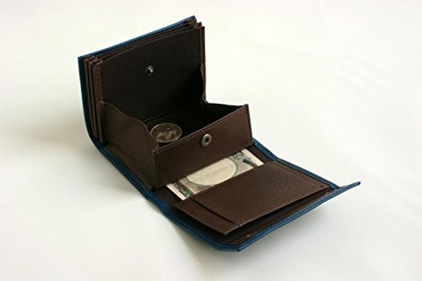 folding wallet MF2p25 blue [MPIU] m+