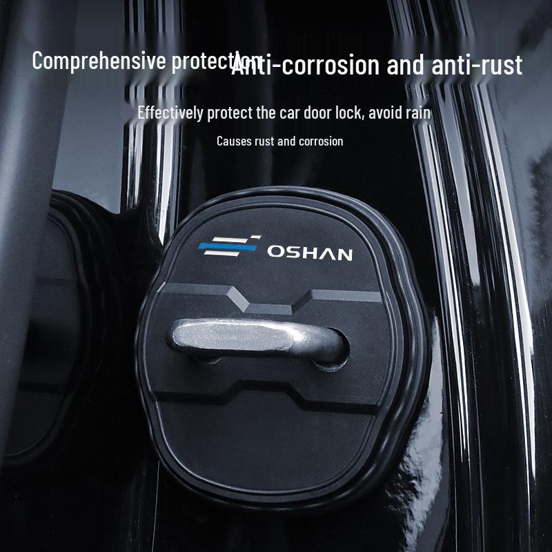Changan Oshan X5 Car Door Lock Silicone Dustproof Anti-Rust Shock Absorption Cover