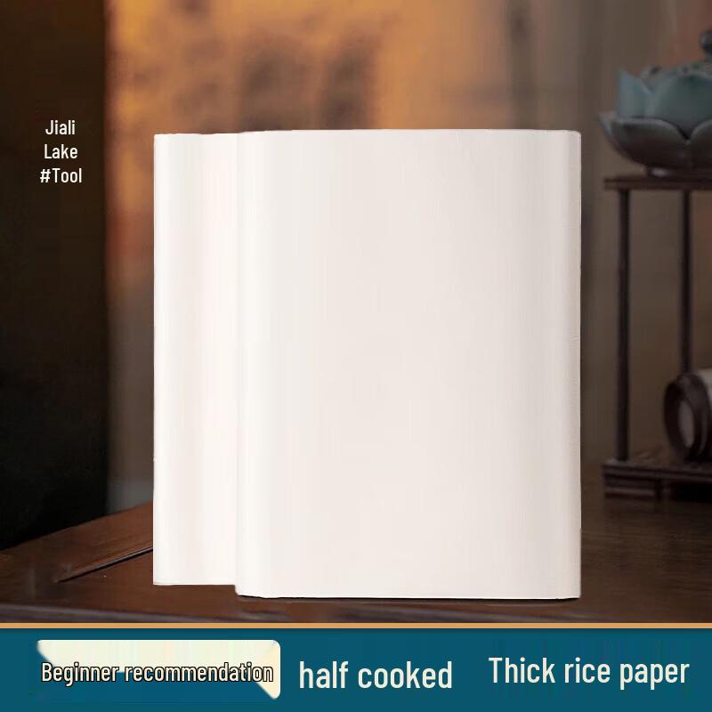 Shanjin Hubi Half-Cooked Xuan Paper for Calligraphy and Painting