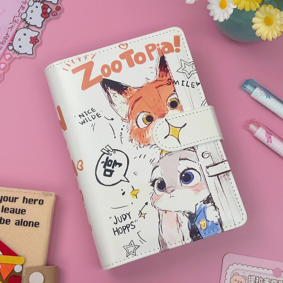 Crayon Shin-chan A6 Magnetic Soft Leather Notebook & Card Holder Cover Only (No Pages)