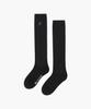LECOQ GOLF Women'S Cooling Essential Knee Socks _Blck Gr122Lks31