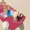 Himari Myfriend Pink Rabbit Spoof MEME Popular Beach Towel Colorful Bath Towels For Girl Microfiber Quick Dry Sand Free