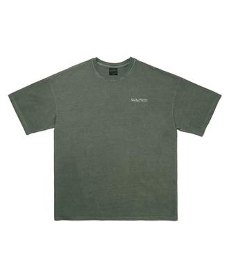 Aimnaseohyumeonbiing Pigment Logo Tee - Green