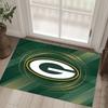 Tappeto in Velluto Cristallo Design Green Bay Packers Accogliente Non?Tappeto Stampato Antiscivolo per Camera da Letto Soggiorno Ingresso