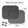 1Pair Car Sunshade Covers Universal Anti-Uv Windscreen Folding Visor Auto Side Window Sun Shade Protector Car Accessories