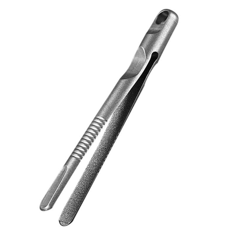

Portable TC4 Tweezers Mini Tweezers EDC Survival Tool for Titanium Alloy Tweezers for Outdoor Survival Camping Travel Hi 1