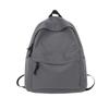 Schwarzer Rucksack für männliche College-Studenten Einfacher Herren-Rucksack Rucksack für Mittel- und Oberstufenschüler Damen-Rucksack