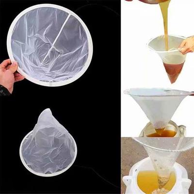 Fiber Beekeeping Honey Strainer Filter Screen Purifier Apiary Equipment Tool Colanders Kitchen Gadget