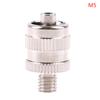 M4 M5 M6 M8 Rosca Tornillo Latón Niquelado Jeringa Adaptador Metálico Luer Lock