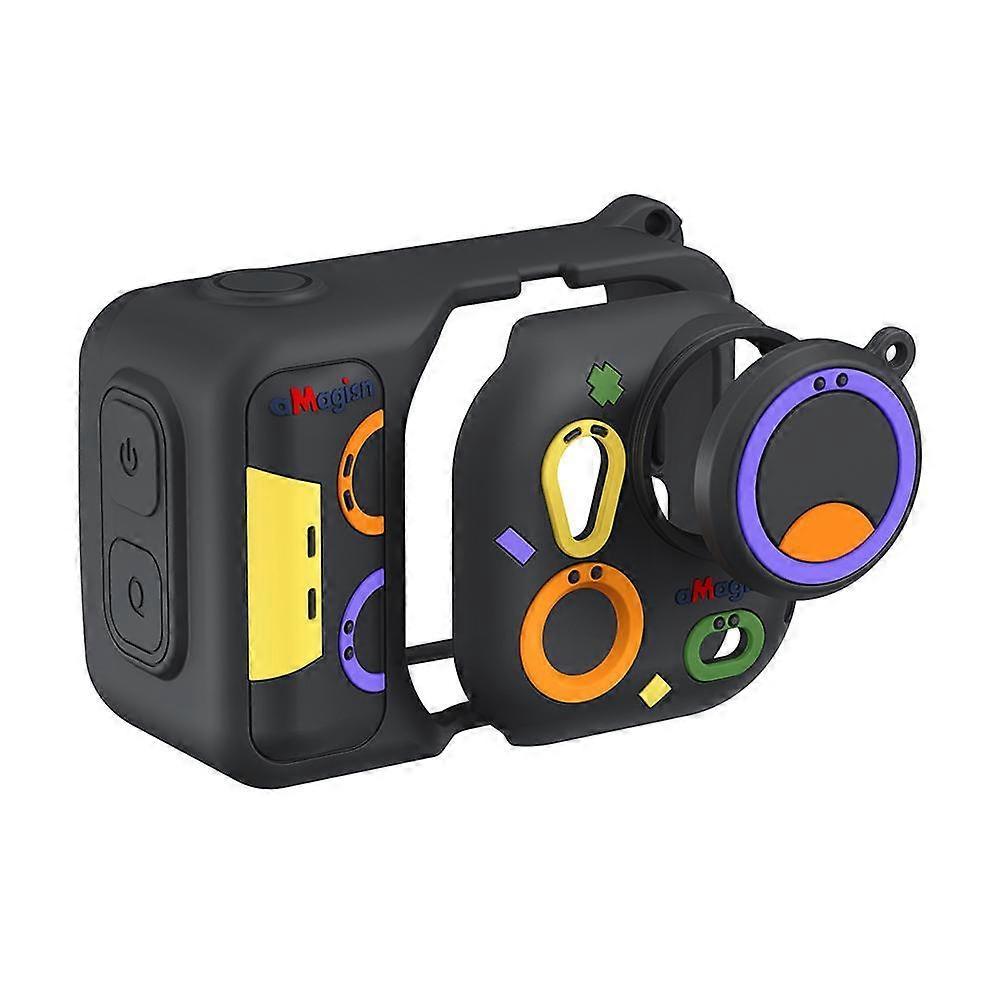 Für AMagisn Bunte Silikon-Schutzhülle für Insta360 Go Ultra Action-Kamera