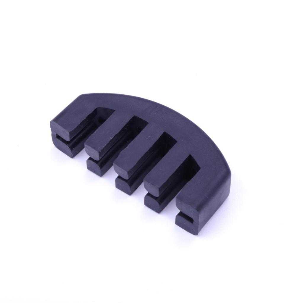 3-Piece Set of 3/4 4/4 Violin Shoulder Rests Mufflers Violin Strings Set Violin Accessories