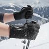 Winter Sports Gloves Waterproof Skiing Touchscreen Glove Anti-Slip Fleece-Lined Warm Gloves for Fishing Driving Motorcycle Ski