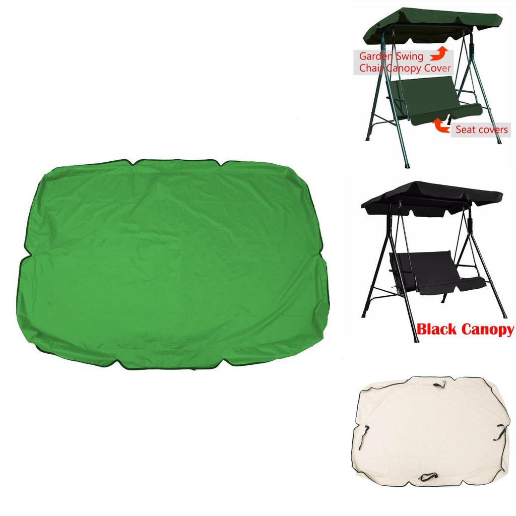Langlebige wasserdichte Ersatz-Baldachinabdeckung für Gartenschaukelsitze
