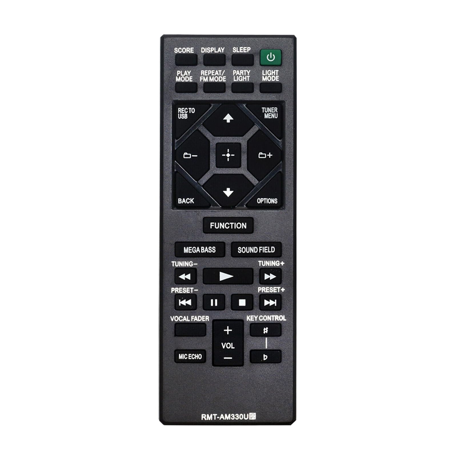 Remote Control Hi-Fi Home Audio System RMT-AM330U Compatible with Sony One size
