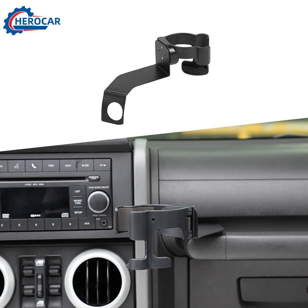 Multi-Functional Dash Phone Mount Drink Cup Holder Bracket for Jeep Wrangler JK