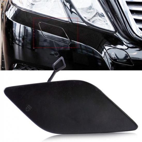 Black Front Bumper Tow Hook Cover Cap ert Trim for Mercedes Benz E-Class W212