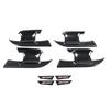 ABS Kolfiber Utvändig Dörrhandtagsskål Cover Trim för Subaru Crosstrek 23-24