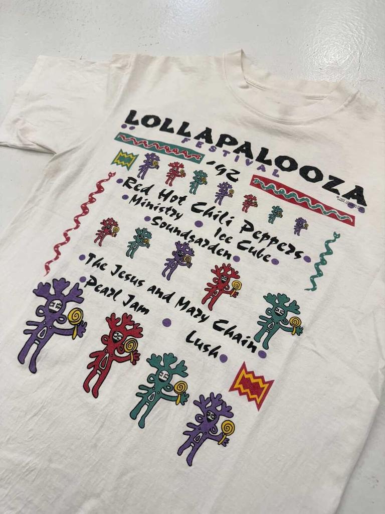 Vintage 1992 Lollapalooza Festival Shirt White Cotton All Size S-5XL 2HRC85