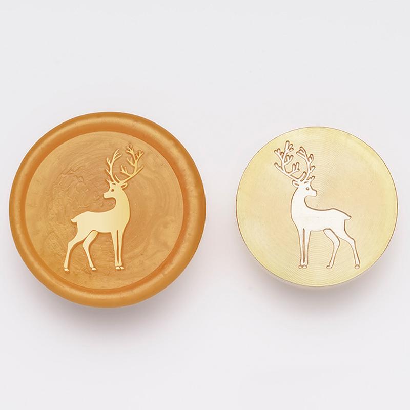 Veselé Vánoce vosková pečetní razítka Hlava vánoční novoroční pečeti