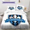 CF Montreal Pattern Bedding Home Decoration Birthday Gift (1 * Duvet Cover + 2 * Pillowcase, Without Core)