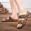 Women'S Cork Slip-On Casual Comfortable Fashionable Women'S Summer Slip-On Shoes Rubber Sole Women With Cork Footbed Flip Flops