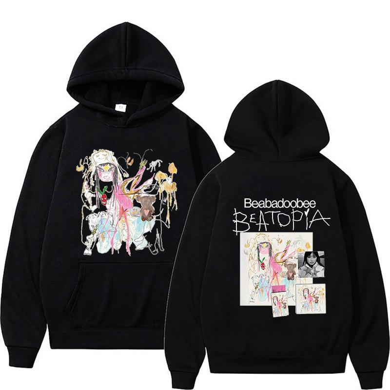 

Худи Beabadoobee Beatopia Унисекс Эстетичные Толстовки С Длинным Рукавом Удобная Одежда Ropa Mujer Флис Мягкий 3XL