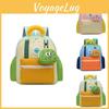 Fun And Colorful Cartoon Backpack For Children Featuring Ergonomic Shoulder Design