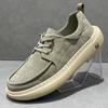 Herren Casual Canvas Schuhe 2025 Herbst Dicke Sohle Sportschuhe Outdoor Bequeme Plateau Schnürschuhe Rutschfest Freizeitschuhe