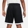 Nike Dri-FIT Color Block Logo Print Lace-Up Basketball Shorts Kids Shorts Black DM8186010