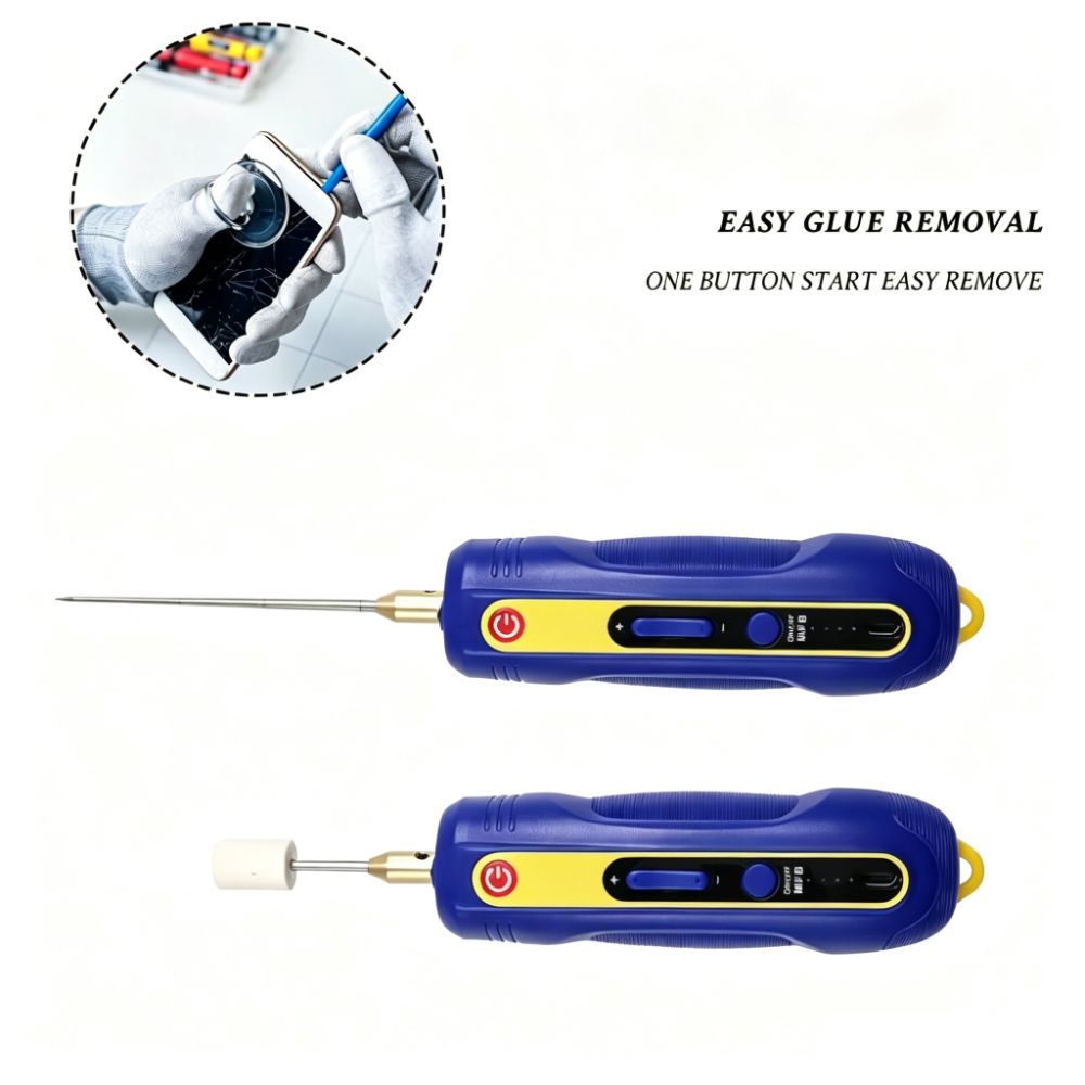 LED Display Electric Glue Remover Electric Tool Glue Removal Pen  Phone Screen Repair