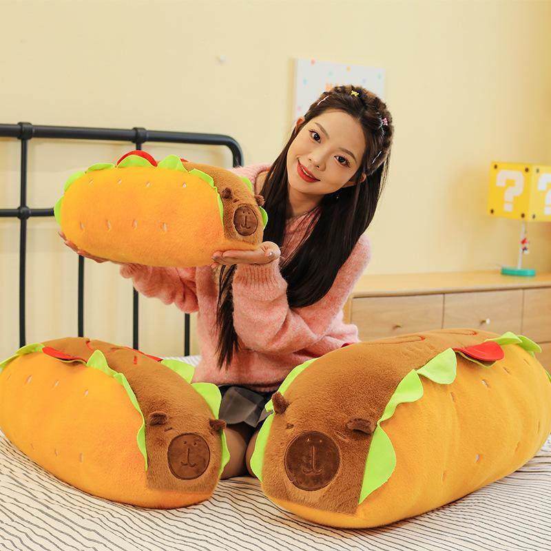 Kapibala Capybara Plush Toy Large Doll Cute Capybara Ugly Cute Doll Guinea Pig Doll
