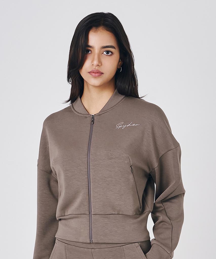 Spyder Zen Women'S Modal Jersey Zip-Up Spjfcnft351Wdbr