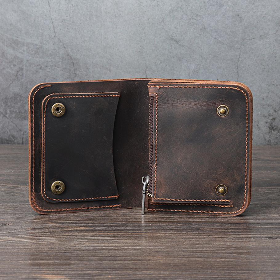 Новый мужской кожаный кошелек — фото 9