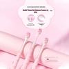 Lengsuanling Cat Paw Pink Soft Bristle Small Head Toothbrush (2-Pack)