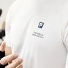 FILA Fitted Running Training Short Sleeve T-Shirt Men tops Starlight-White A11M421121FWT