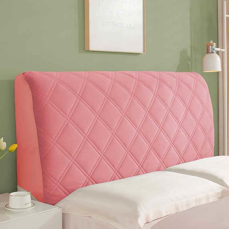 Handun Self-Adhesive Crystal Velvet Headboard Cushion