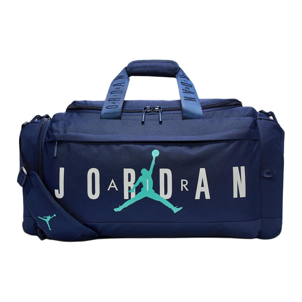 Jordan Large Capacity Convenient Storage Polyester Travel Bag 55L Unisex Travel Bag Midnight-Navy HF7295-410